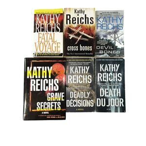 Kathy Reichs Lot of 6 Temperance Tempe Brennan Books Bones Mystery PB And HC